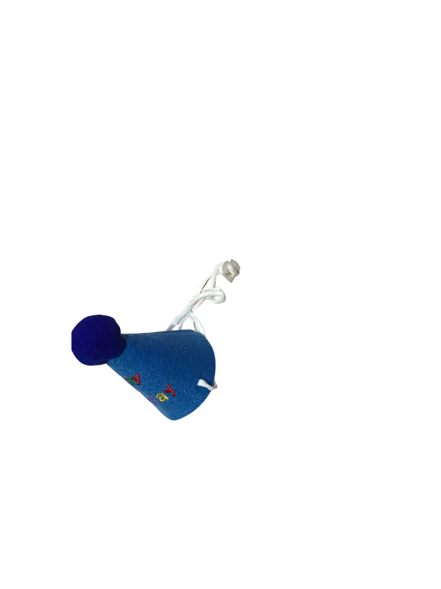 GORRO DE CUMPLEAÑOS AZUL PARA PERRO
