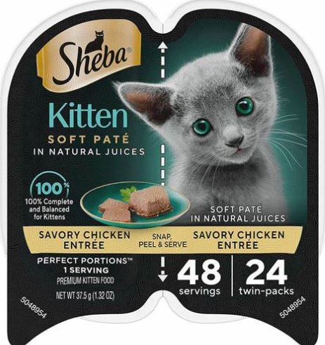 ALIMENTO HUMEDO SHEBA KITTEN SABOR POLLO