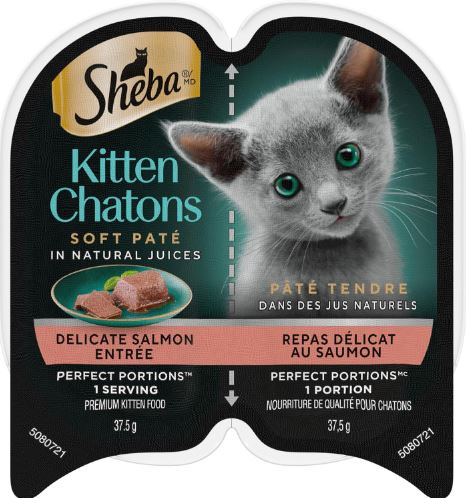 ALIMENTO HUMEDO SHEBA KITTEN SABOR SALMON