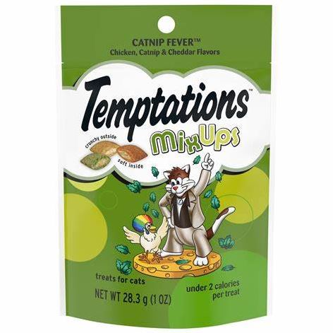 Premios para Gato Temptations MixUps Sabor Catnip 28 grs