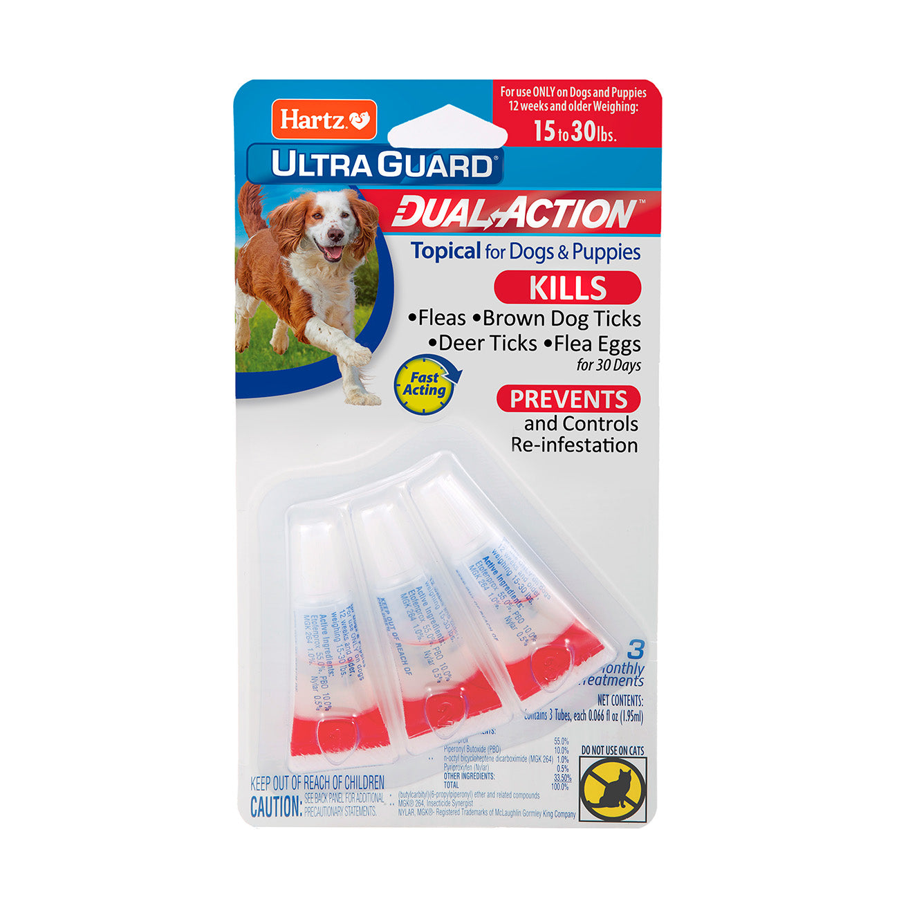 Pipetas antipulgas Hartz