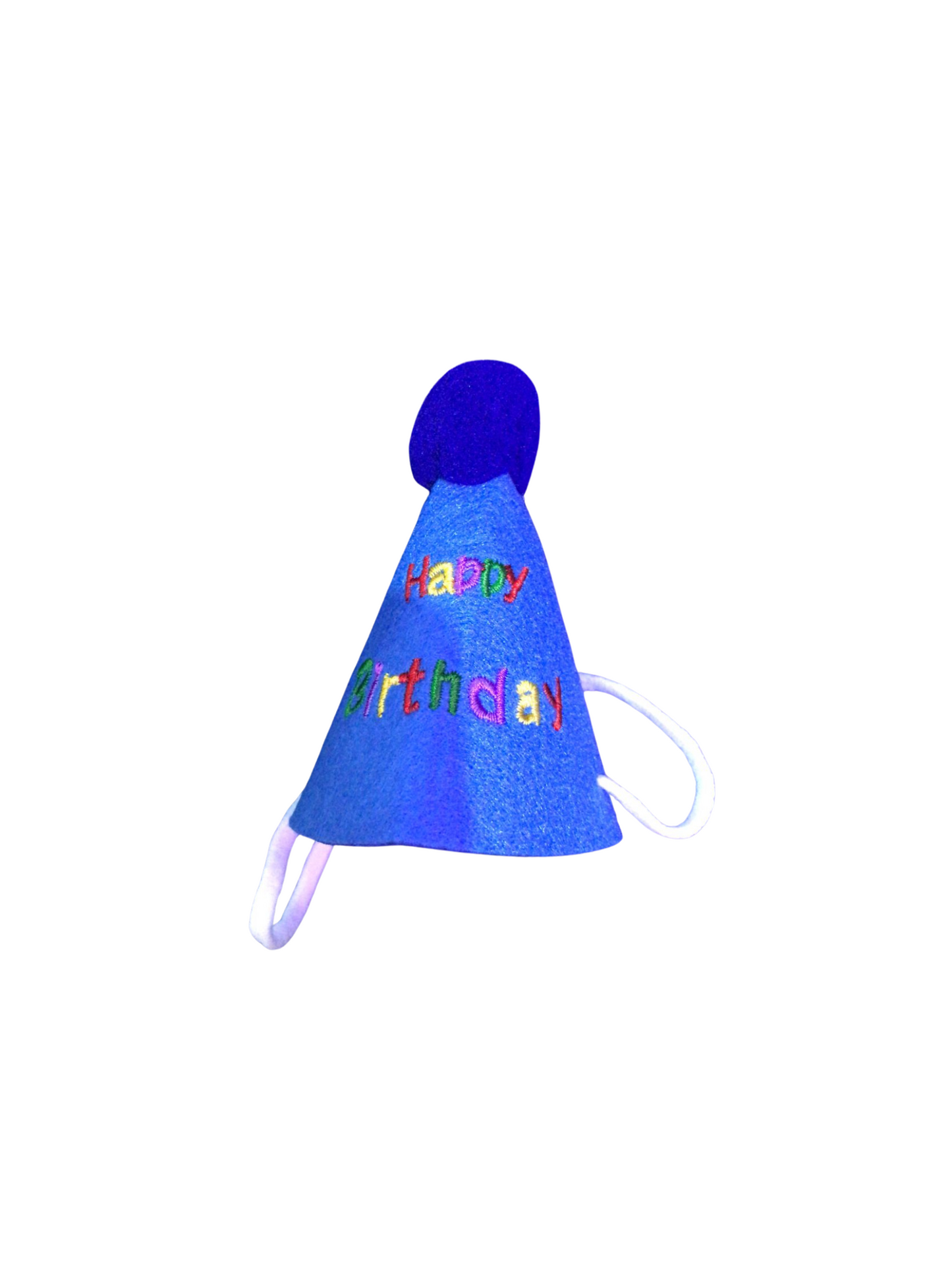 GORRO DE CUMPLEAÑOS AZUL PARA PERRO
