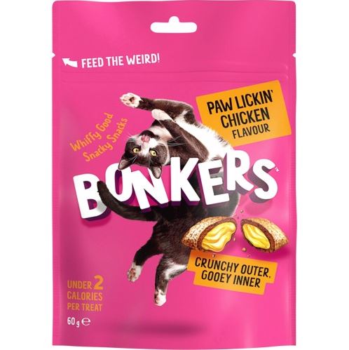 Premios Bonkers para Gato Sabor Pollo 85 grs
