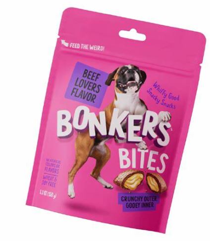 BONKERS PARA PERRO SABOR CARNE 150 GR