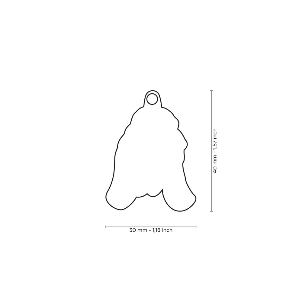 Placa Identificación Basset Hound