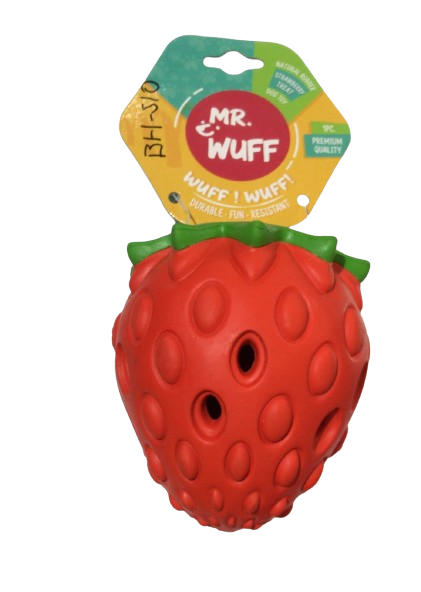 JUGUETE EN FORMA DE FRESA DISPENSADORA DE PREMIOS