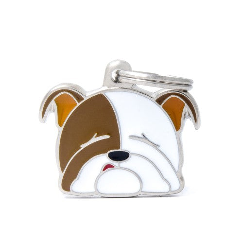 Placa de Identificación Bulldog Inglés