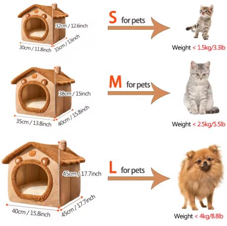 CASA PLEGABLE PARA MASCOTAS