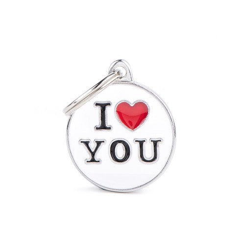 PLACA I LOVE YOU