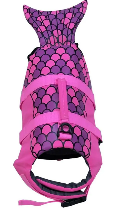 Copia de CHALECO SALVAVIDAS PARA PERRO CON DISEÑO DE SIRENA - ¡SEGURIDAD Y ESTILO EN EL AGUA!