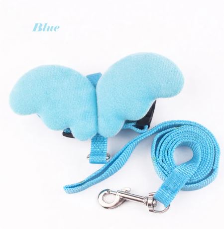 Pechera c/ Correa para Gato con Alas Chicas