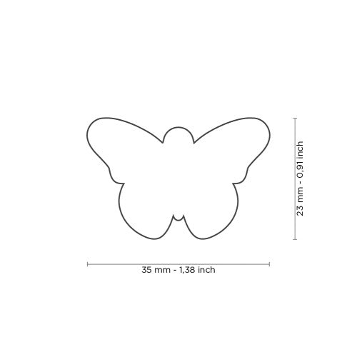 PLACA MARIPOSA