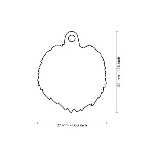 Placa de Identificación Chow Chow