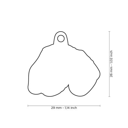 Placa de Identificación Dachshund