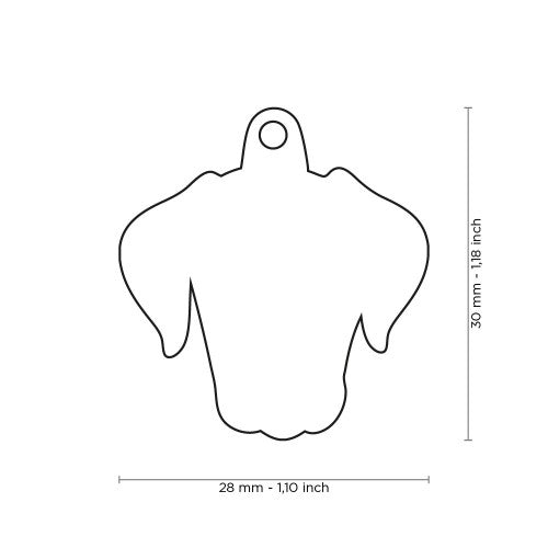 Placa de Identificación Dálmata