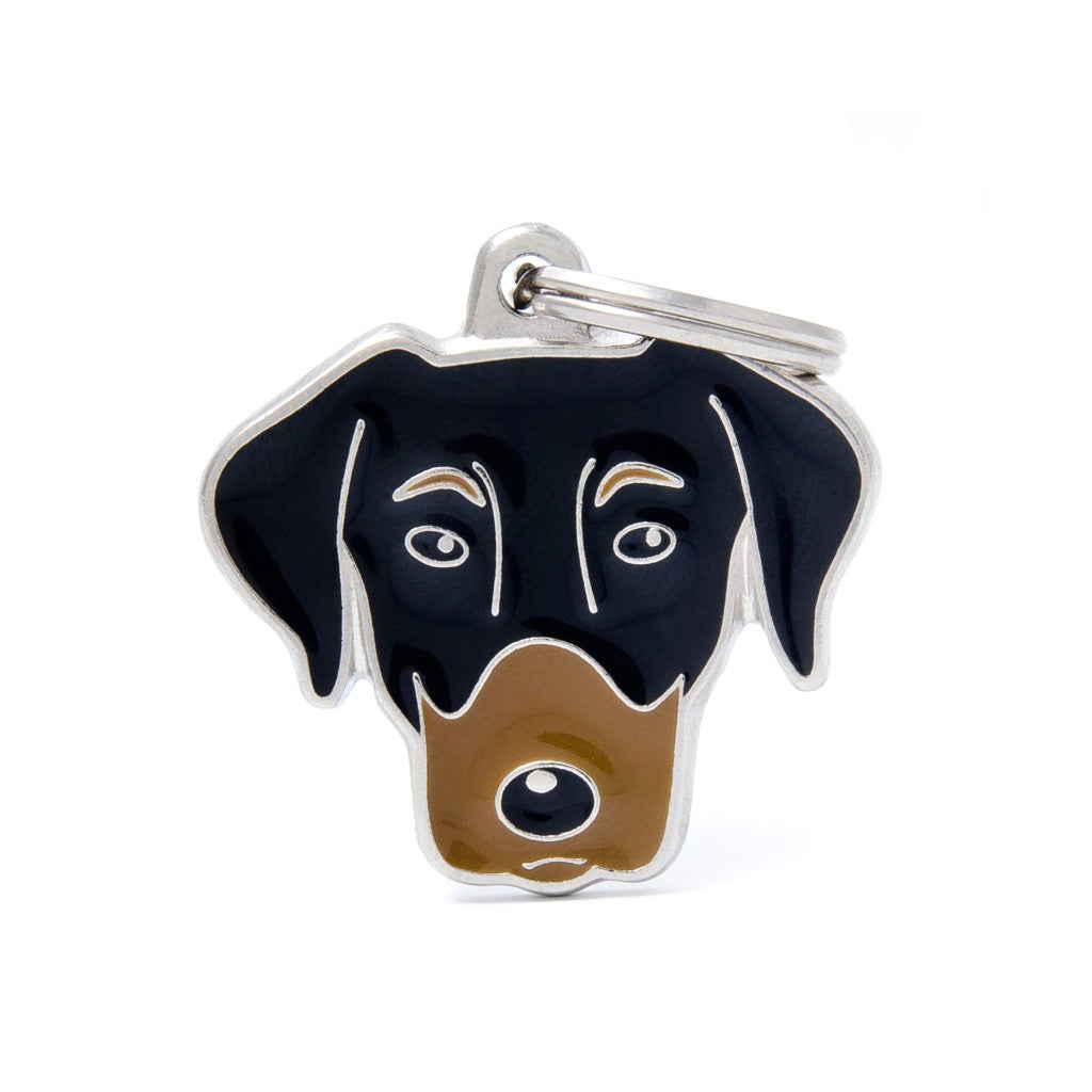 Placa de Identificación Dobermann