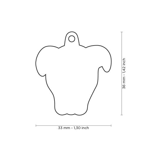 Placa de Identificación Dogo Argentino