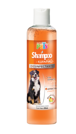 SHAMPOO DESINFECTANTE ESSENTIALS 250 ML