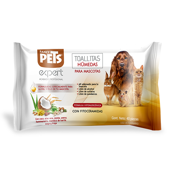 TOALLITAS HUMEDAS EXPERT - 40 PZAS