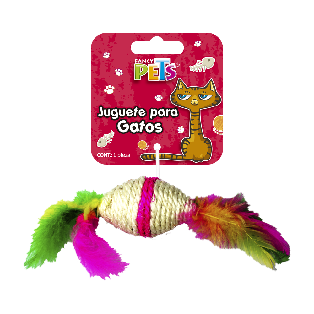 JUGUETE CARAMELO C/PLUMAS
