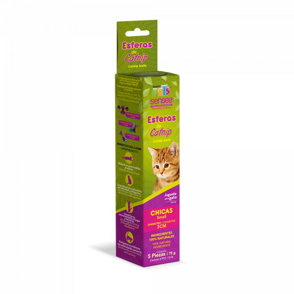 ESFERAS DE CATNIP CH 5 PZ