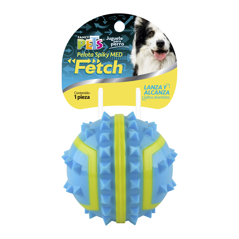 PELOTA SPIKY MED FETCH