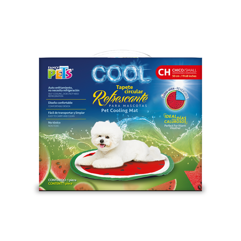 TAPETE REFRESCANTE CIRCULAR SANDIA COOL