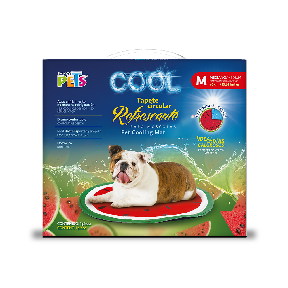 TAPETE REFRESCANTE CIRCULAR SANDIA COOL