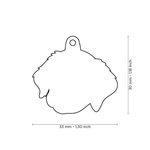 Placa de Identificación Golden Retriever