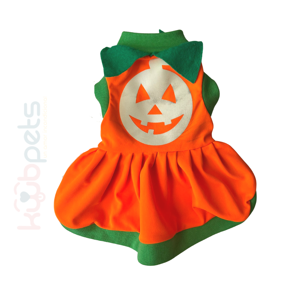 DISFRAZ DE CALABAZA BRILLA EN LA OSCURIDAD
