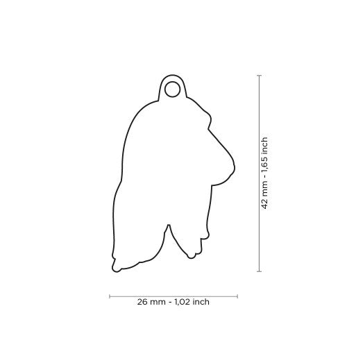 PLACA DE IDENTIFICACION AFGANO