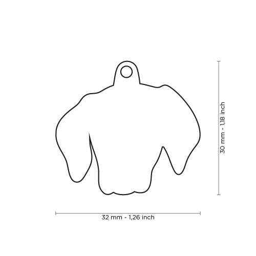 PLACA DE IDENTIFICACION WEIMARANER