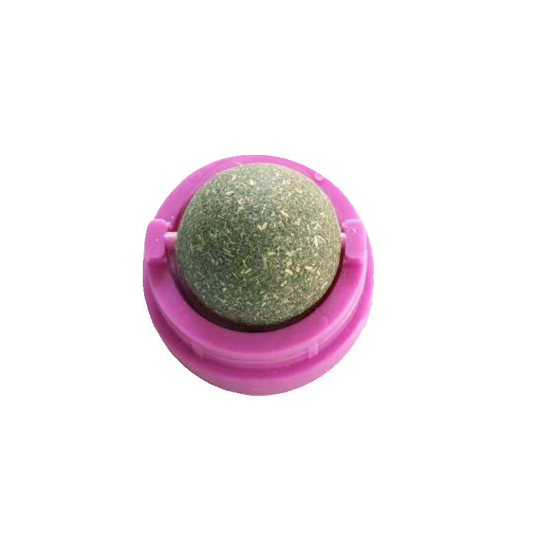 JUGUETE P/GATO BOLA GIRATORIA C/CATNIP