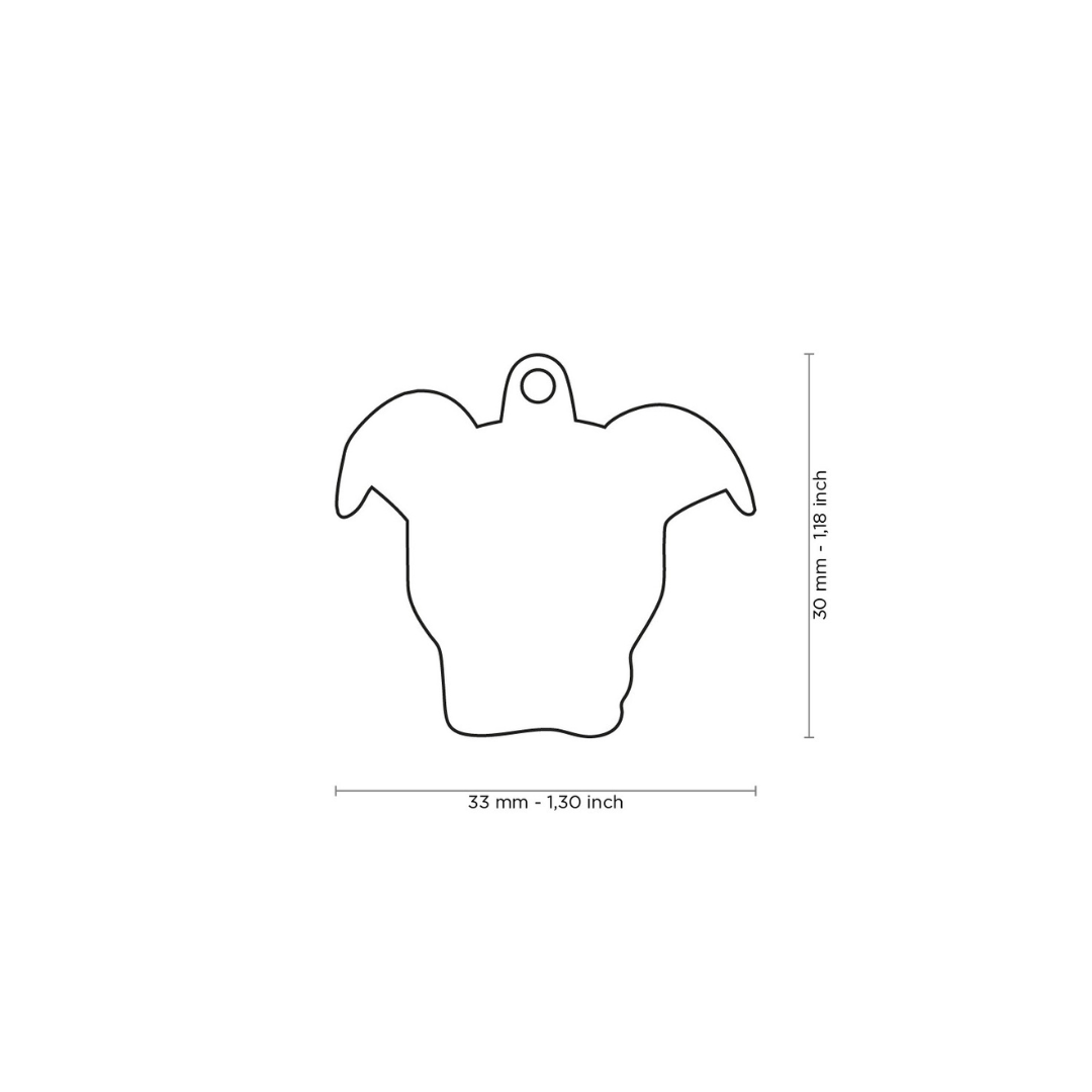 Placa de Identificación Pitbull