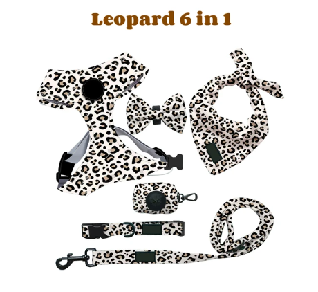 PECHERA 6 EN 1 DE LEOPARDO