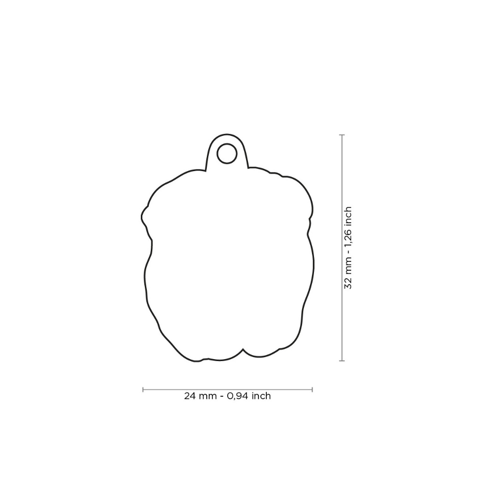 Placa de Identificación Shar Pei