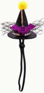SOMBRERO DE BRUJA PARA PERRO