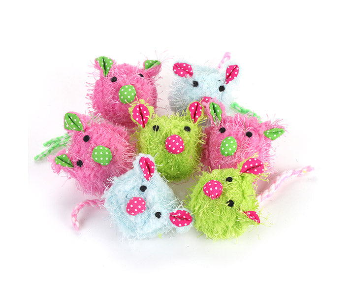 JUGUETE P/GATO RATON PELUCHE