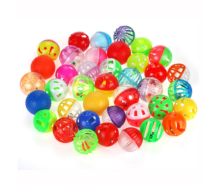 JUGUETE P/GATO 1 PELOTA CON SONAJA