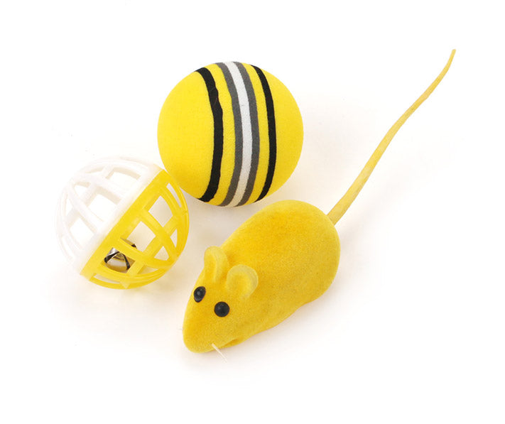 JUGUETE P/GATOS PAWWFY 3 PZAS