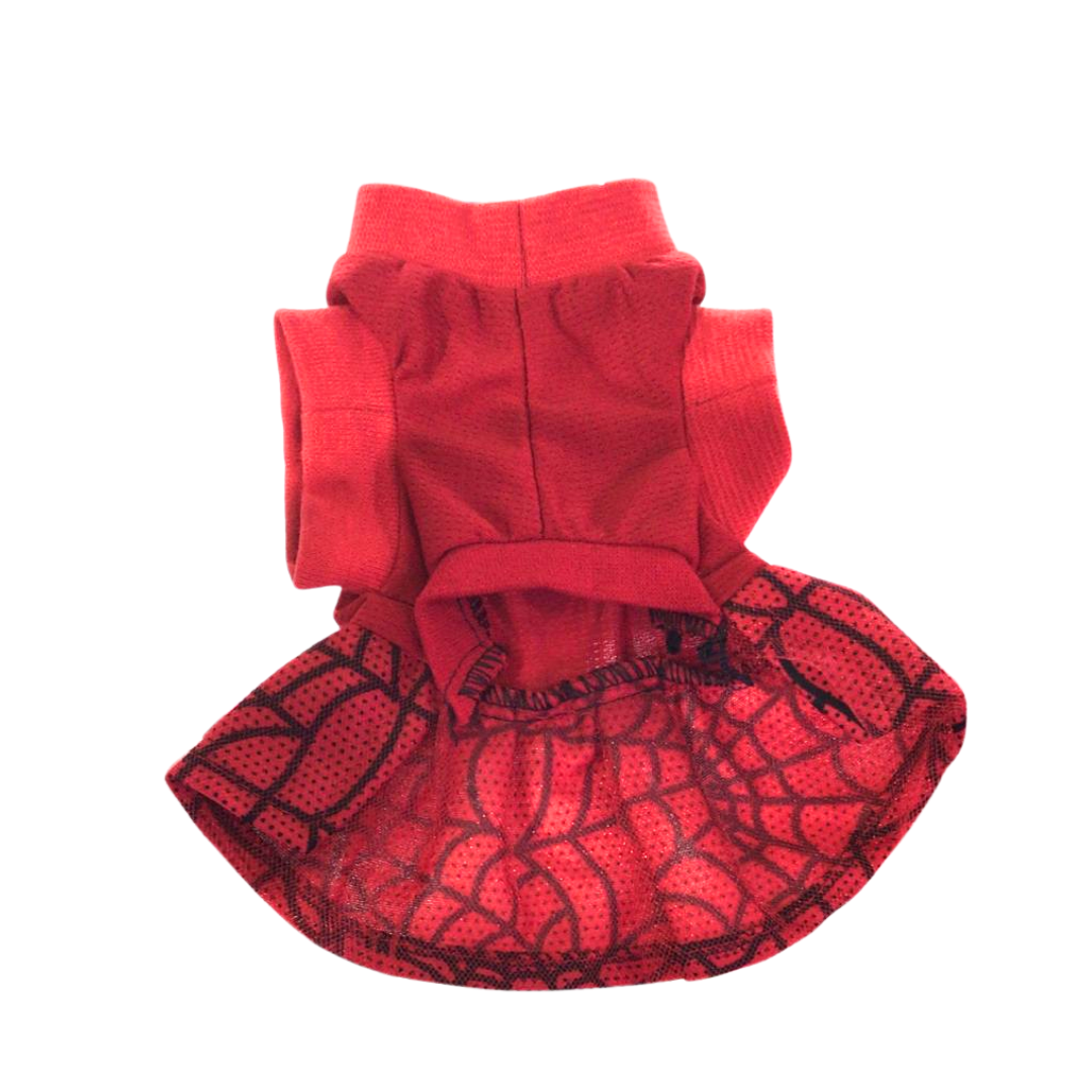 DISFRAZ DE HALLOWEEN PARA PERRO MODELO SPIDERMAN