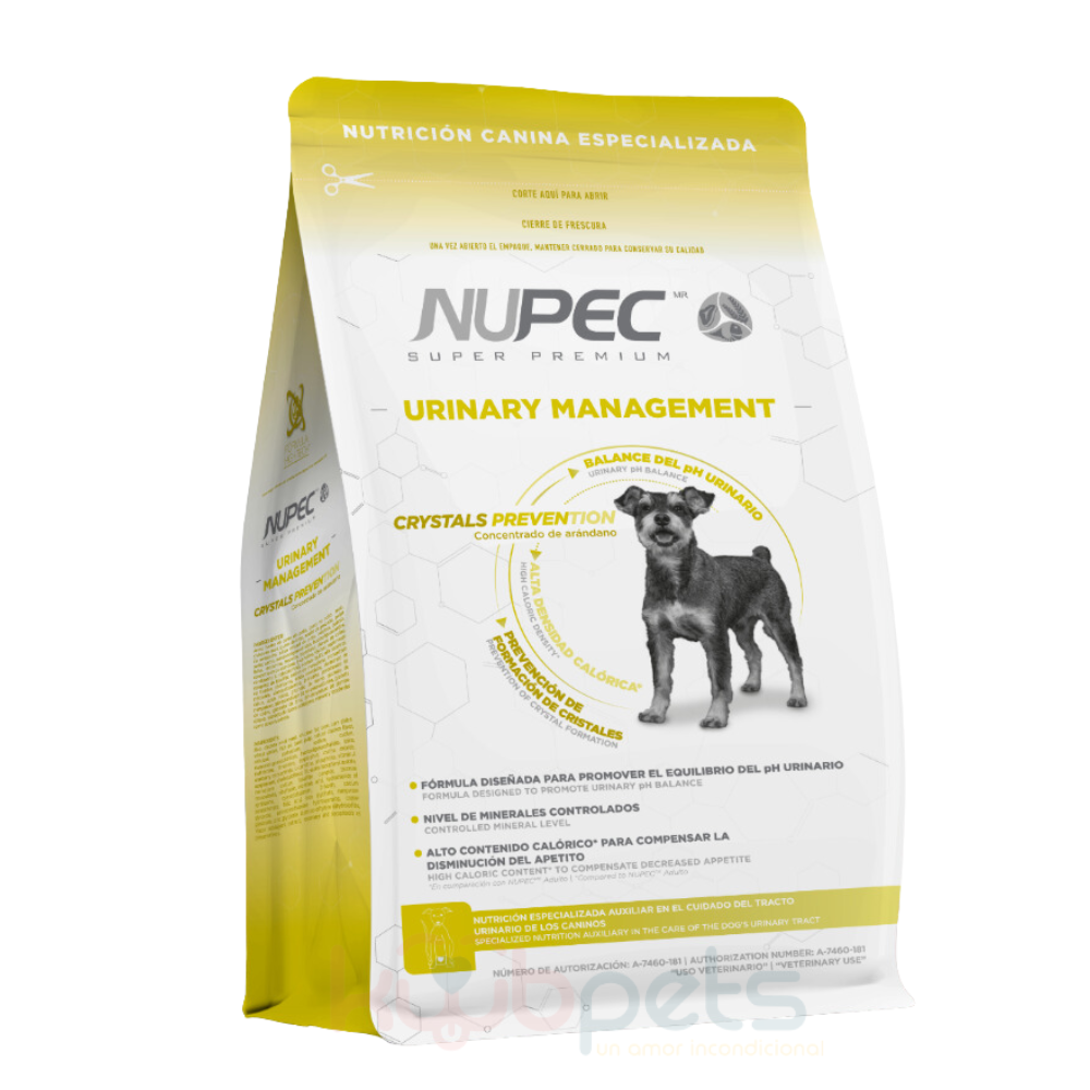 NUPEC URINARY MANAGEMENT 2KG P/PERRO