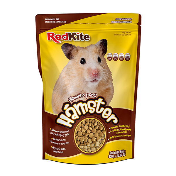 ALIMENTO PARA HAMSTER 450 G