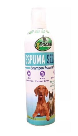 SHAMPOO ESPUMA SECA GDOG CAN