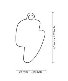 PLACA TRUENO AMARILLO