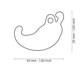 PLACA EN FORMA DE CHILE PEPPER