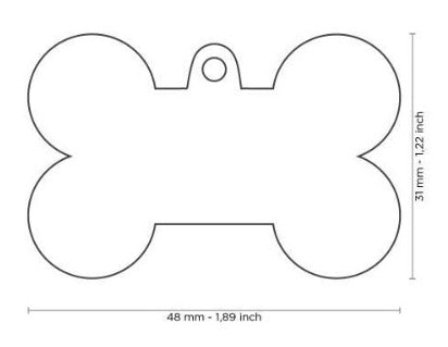 PLACA HUESO GDE THE LEGEND