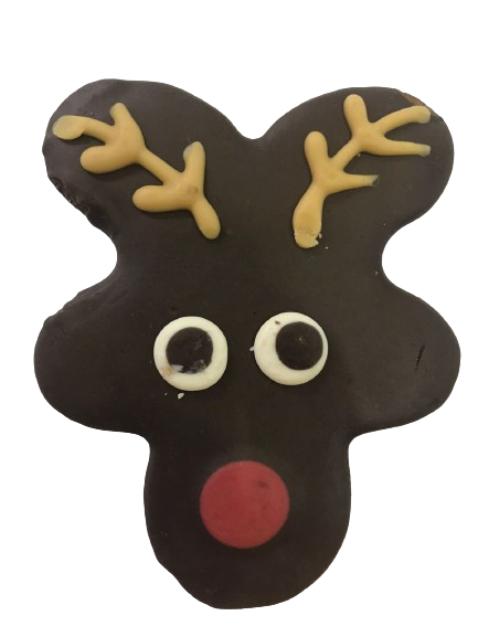 Galleta con forma de Reno Temática navideña