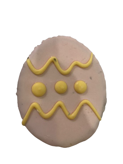 Galleta con forma de Huevo Temática de Pascua