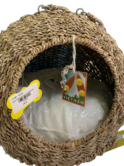 CASA CAMA PARA GATO ARTESANAL CH